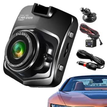 Auto Dash Cam 1080P Nočné Videnie Jazdy Záznamník na Tlmenie nárazov Dash Fotoaparát S 170 Stupňov Široký Uhol a Automatické Zálohovanie