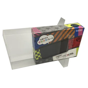 Priehľadný Box Chránič Pre 3DS/Nové Nintendo 3DS Zbierať Krabice TEP Skladovanie Hra Shell Vymazať Zobrazenie Prípade JPN/USA