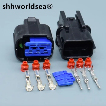 shhworldsea 3 Pin/Spôsob 3,5 mm muž žena Prenos Ventil Telo Konektor Snímača Konektor Pre Hyundai Kia HP405-03021