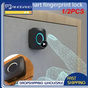 1/2KS Smart Odtlačkov prstov Zámok Kabinetu Zámky Biometrické Keyless Nábytok, Zásuvkové Skrinky Šatník Odtlačkov prstov Pre všetky Zámky